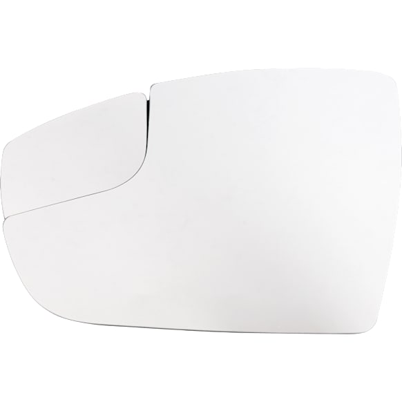 2012 Ford Focus - Driver Side Mirror Glass, Non-Heated, with Spotter Glass