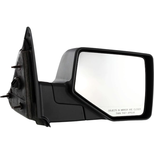 2010 Ford Ranger - Passenger Side Mirror, Manual Adjust, Non-Heated, Textured Black, Manual Folding, No Signal Light, No Blind Spot Feature, No Memory, No Puddle Light, No Auto-Dimming, Extended Cab Pickup