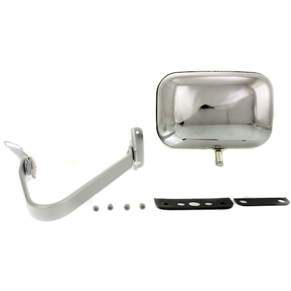 Driver Or Passenger Side Mirror, Power, Manual Folding, Non-Heated, Chrome, No Signal Light, No Memory, No Puddle Light, No Auto-Dimming, No Blind Spot Feature