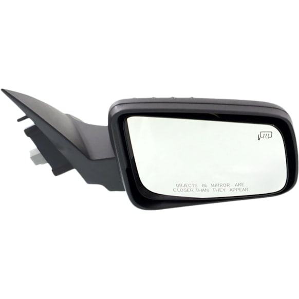 2008 Ford Focus SE - Passenger Side Mirror,  For Models With Deluxe Package, Power Adjust, Heated, With 1 Paintable and 1 Textured Black Cap, Non-Folding, No Signal Light, No Blind Spot Feature, No Memory, No Puddle Light, No Auto-Dimming, Sedan