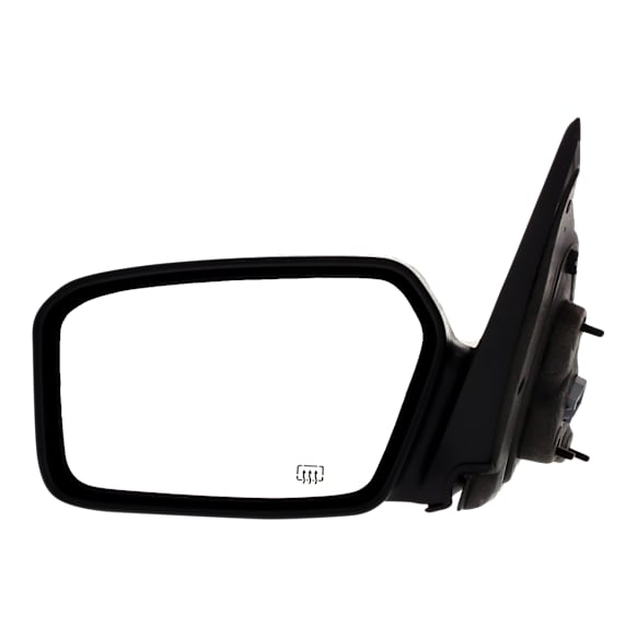 2006-2010 Ford Fusion - Driver Side Mirror, Power Adjust, Heated, Non-Folding, With 1 Paintable and 1 Textured Black Cap, No Signal Light, No Memory, No Puddle Light, No Auto-Dimming, No Blind Spot Feature