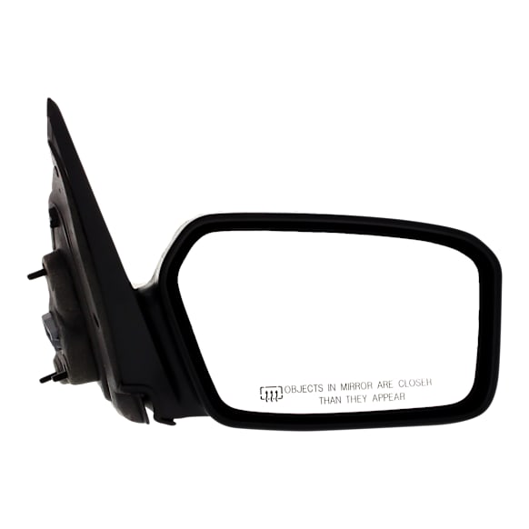 2007 Ford Fusion - Passenger Side Mirror, For Models Without Premium Package, Power Adjust, Heated, With 1 Paintable and 1 Textured Black Cap, Non-Folding, No Signal Light, No Blind Spot Feature, No Memory, No Puddle Light, No Auto-Dimming