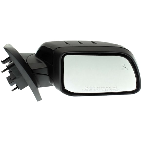 2013 Ford Edge - Passenger Side Mirror, Power Adjust, Heated, Paintable, Manual Folding, In-housing Signal Light, With Blind Spot Detection in Glass, No Memory, With Puddle Light, No Auto-Dimming