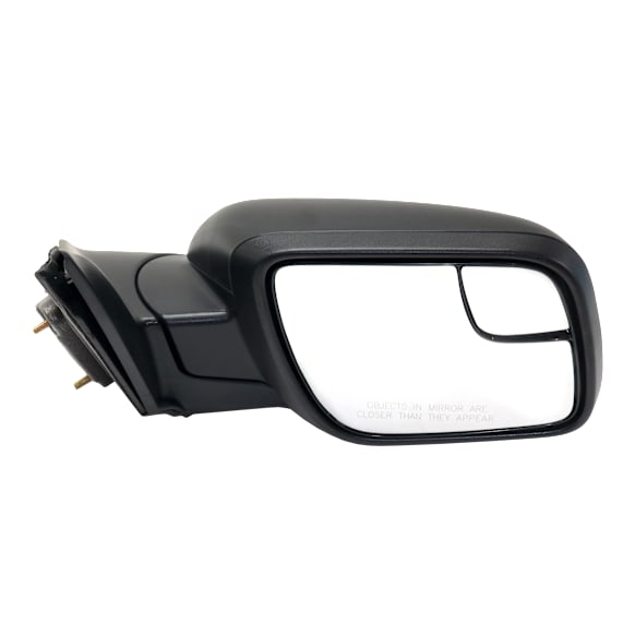 2017 Ford Explorer Sport - Passenger Side Mirror, Power Adjust, Non-Heated, Textured Black, Manual Folding, No Signal Light, With Blind Spot Glass, No Memory, No Puddle Light, No Auto-Dimming