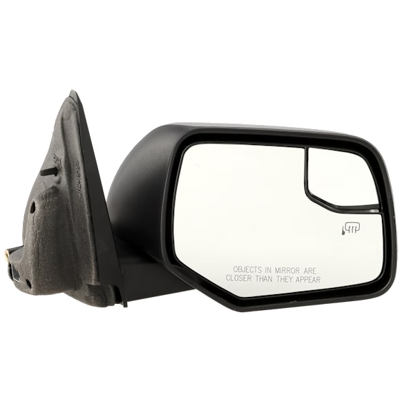 2011 Ford Escape - Passenger Side Mirror, Power Adjust, Heated, Textured Black, Manual Folding, No Signal Light, With Blind Spot Glass, No Memory, No Puddle Light, No Auto-Dimming