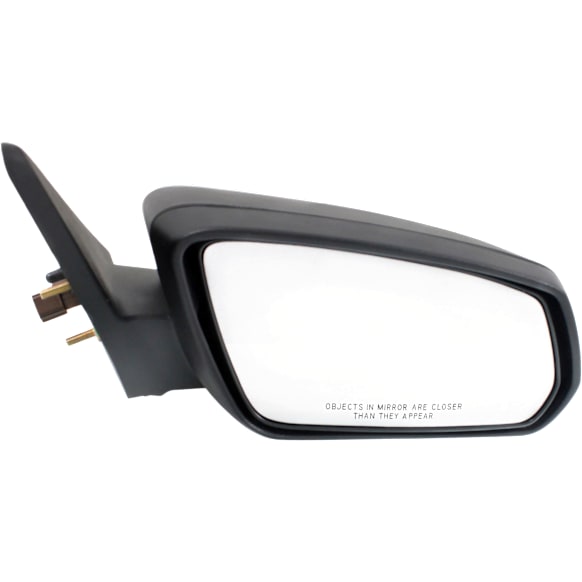 2010 Ford Mustang Base - Passenger Side Mirror, Power Adjust, Non-Heated, With 1 Paintable and 1 Textured Black Cap, Non-Folding, No Signal Light, No Blind Spot Feature, No Memory, No Puddle Light, No Auto-Dimming