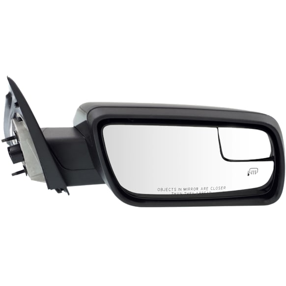2013-2019 Ford Flex - Passenger Side Mirror, Power, Manual Folding, Heated, Paintable, No Signal Light, No Memory, No Puddle Light, No Auto-Dimming, With Blind Spot Glass, 6 Cyl., 3.5L Engine