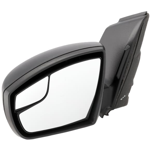 2015 Ford Escape - Driver Side Mirror, Power Adjust, Non-Heated, Textured Black, Manual Folding, No Signal Light, No Blind Spot Feature, No Memory, No Puddle Light, No Auto-Dimming