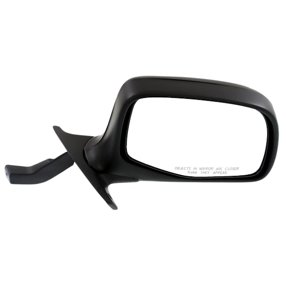 Passenger Side Mirror, Non-Towing, Manual Adjust, Manual Folding, Non-Heated, Chrome, No Signal Light, No Memory, No Puddle Light, No Auto-Dimming, No Blind Spot Feature
