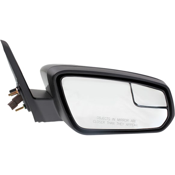 2011-2012 Ford Mustang - Passenger Side Mirror, Power, Non-Folding, Non-Heated, With 1 Paintable and 1 Textured Black Cap, No Signal Light, No Memory, No Puddle Light and Auto-Dim, With Blind Spot Glass