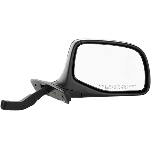 Passenger Side Mirror, Non-Towing, Manual Adjust, Manual Folding, Non-Heated, Paintable, No Signal Light, No Memory, No Puddle Light, No Auto-Dimming, No Blind Spot Feature