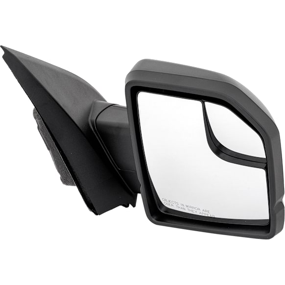 Passenger Side Mirror, Power Adjust, Non-Heated, Manual Folding, Textured Black, No Signal Light, No Memory, No Puddle Light, No Auto-Dimming, With Blind Spot Glass