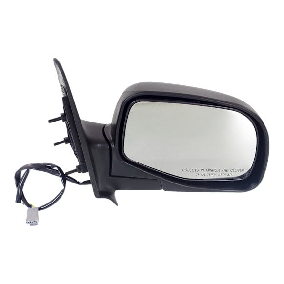 Passenger Side Mirror, Power, Manual Folding, Non-Heated, Textured Black, No Signal Light, No Memory, No Puddle Light, No Auto-Dimming, No Blind Spot Feature