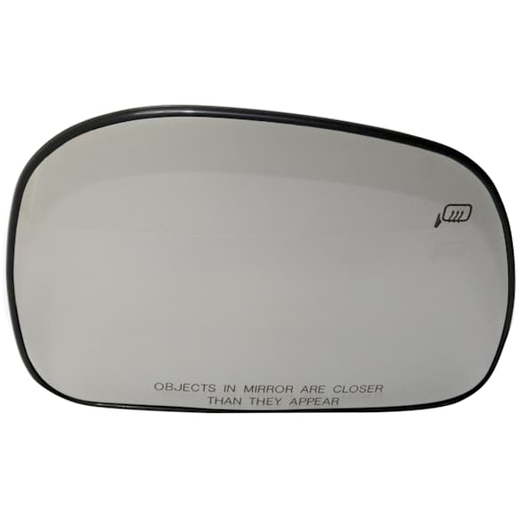 2000-2005 Ford Excursion - Passenger Side Mirror Glass, Non-Towing, Heated, No Blind Spot Feature, Convex, With backing plate