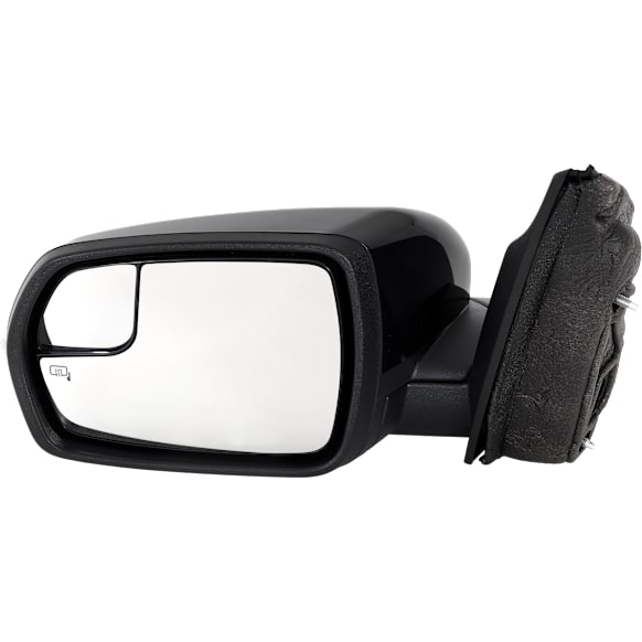 2017 Ford Edge - Driver Side Mirror, Power Adjust, Heated, Paintable, Manual Folding, In-housing Signal Light, With Blind Spot Glass, With Memory, With Puddle Light, No Auto-Dimming