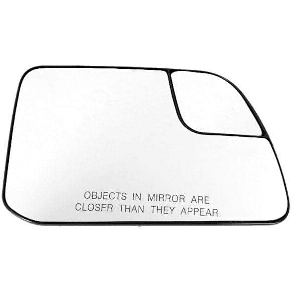 2013 Ford Edge - Mirror Glass Passenger Side, Non-Heated, With Blind Spot Glass, No Signal Light