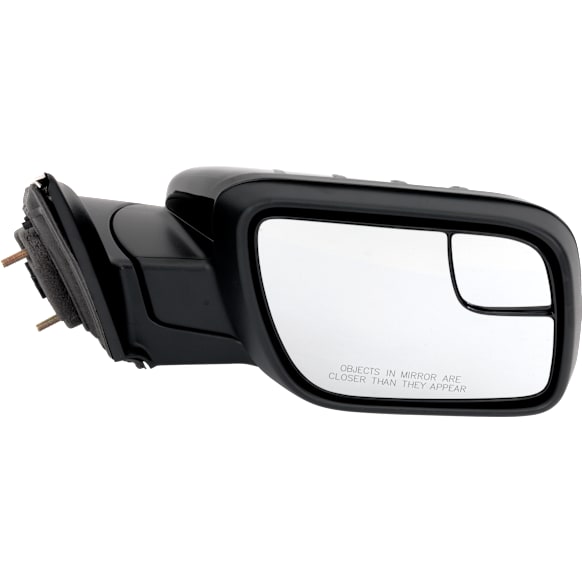 2013 Ford Explorer - Passenger Side Mirror, Power Adjust, Non-Heated, Paintable, Manual Folding, No Signal Light, With Blind Spot Glass, No Memory, No Puddle Light, No Auto-Dimming