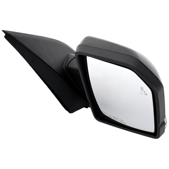 2020 Ford F-150 Lariat - Passenger Side Mirror, Crew or Extended Cab Pickup, Power Adjust, Heated, Paintable, Power Folding, In-housing Signal Light, With Blind Spot Glass, With Memory, With Puddle Light, No Auto-Dimming