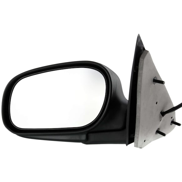 1998-2011 Ford Crown Victoria - Driver Side Mirror, Power, Manual Folding, Non-Heated, Paintable, No Signal Light, No Memory, No Puddle Light, No Auto-Dimming, No Blind Spot Feature