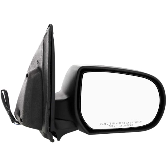 Passenger Side Mirror, Power, Manual Folding, Non-Heated, Textured Black, No Signal Light, No Memory, No Puddle Light, No Auto-Dimming, No Blind Spot Feature