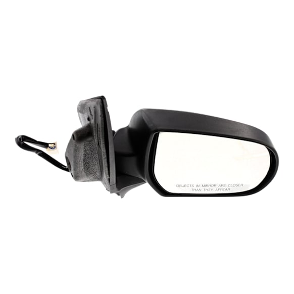 Passenger Side Mirror, Power, Manual Folding, Heated, Textured Black, No Signal Light, No Memory, No Puddle Light, No Auto-Dimming, No Blind Spot Feature
