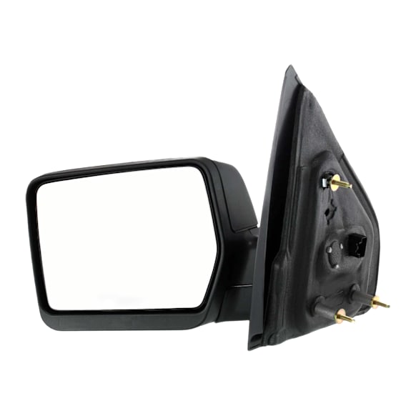 2005 Ford F-150 - Driver Side Mirror, Power Adjust, Heated, Textured Black, Manual Folding, No Signal Light, No Blind Spot Feature, No Memory, No Puddle Light, No Auto-Dimming