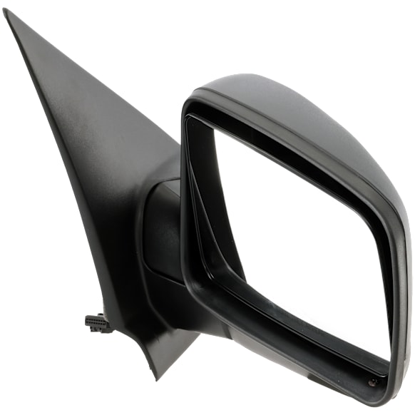 Passenger Side Mirror, Non-Towing, Power, Manual Folding, Heated, Paintable, No Signal Light, No Memory, With Puddle Light, No Auto-Dimming, No Blind Spot Feature, XLT Model
