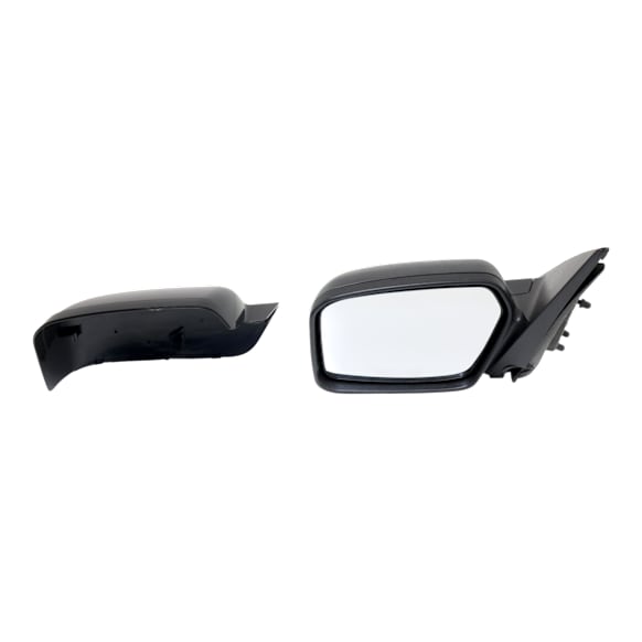 2010 Ford Fusion S - Driver Side Mirror, Power Adjust, Non-Heated, With 1 Paintable and 1 Textured Black Cap, Non-Folding, No Signal Light, No Blind Spot Feature, No Memory, No Puddle Light, No Auto-Dimming