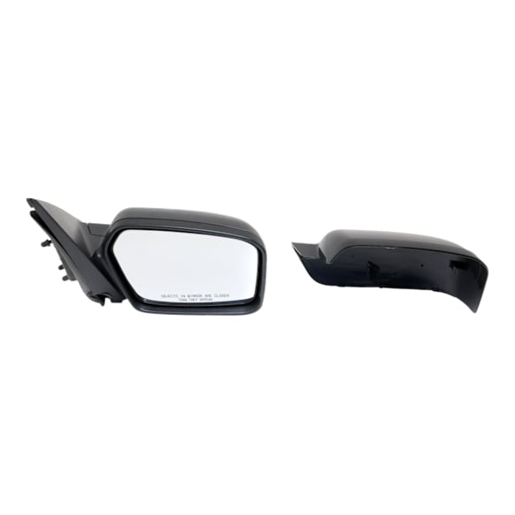 2006 Ford Fusion S - Passenger Side Mirror, Power Adjust, Non-Heated, With 1 Paintable and 1 Textured Black Cap, Non-Folding, No Signal Light, No Blind Spot Feature, No Memory, No Puddle Light, No Auto-Dimming