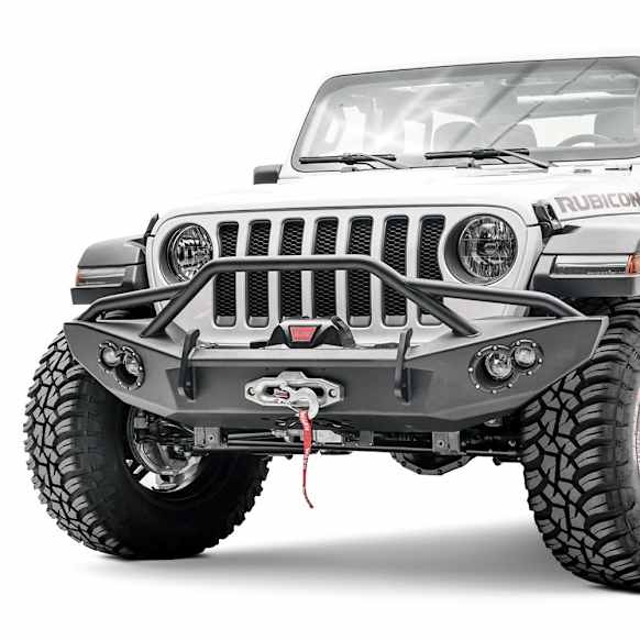 JL18-B4652-1 Front Bumper, Black
