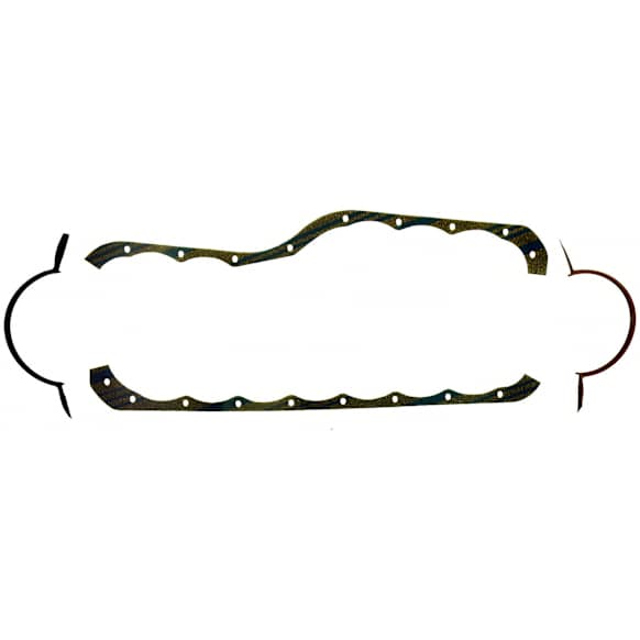 OS 30297 C OE Replacement Series Oil Pan Gasket - Cork and rubber, Direct Fit, Set