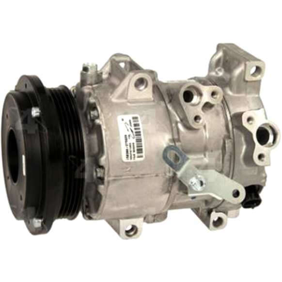 158380 A/C Compressor, With Clutch, 4-Groove Pulley, 4-Seasons OE Replacement