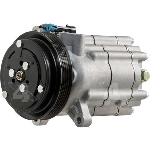 1998 Saturn SL2 - A/C Compressor, with DKV11G Compressor, With Clutch, 5-Groove Pulley, 4-Seasons OE Replacement