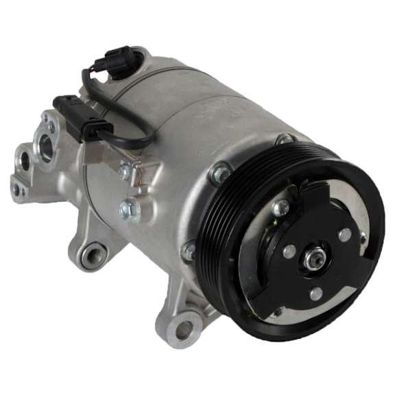 168366 A/C Compressor, With Clutch, 6-Groove Pulley