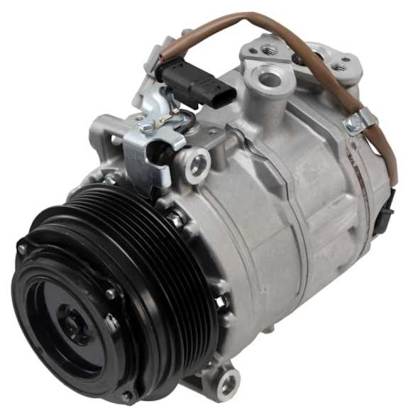 198322 A/C Compressor, With Clutch, 6-Groove Pulley