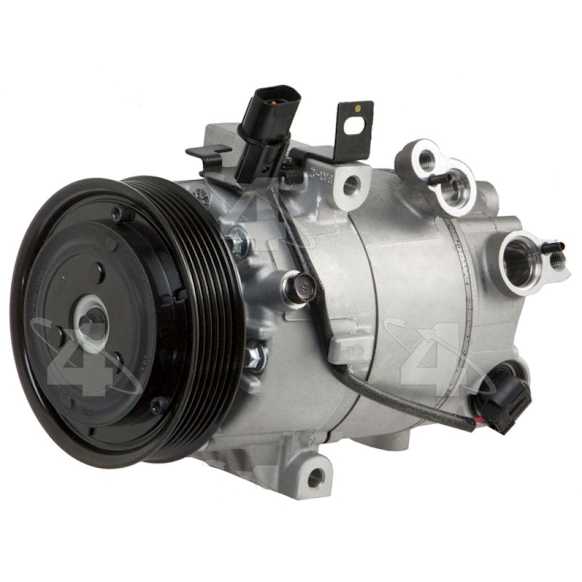 2015 Hyundai Elantra - A/C Compressor, with VS1E Compressor, With Clutch, 6-Groove Pulley, 1.8L 4Cyl, 4-Seasons OE Replacement
