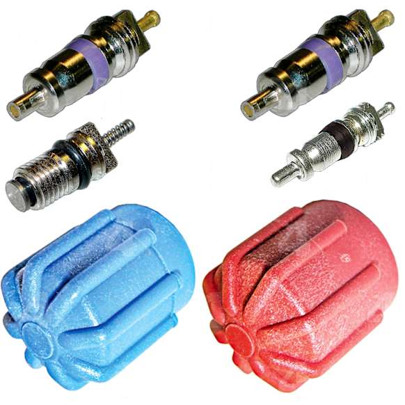 2008 Mini Cooper - Direct Fit A/C System Valve Core, Set of 2