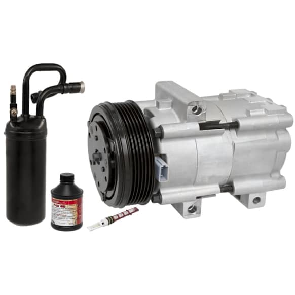 2006 Mazda B3000 - A/C Compressor, with FS10 Compressor, with Red Orifice Tube, With Clutch, 6-Groove Pulley, PAC-Kits Series