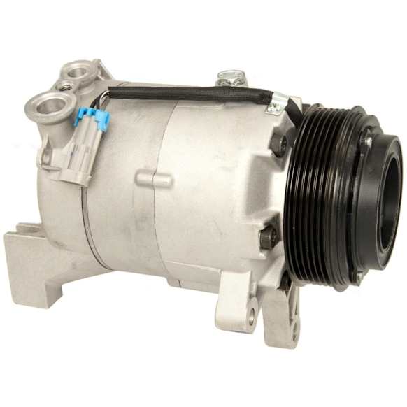 2008 Pontiac G6 - A/C Compressor, with CVC Compressor, With Clutch, 6-Groove Pulley, 6 Cyl 3.6L