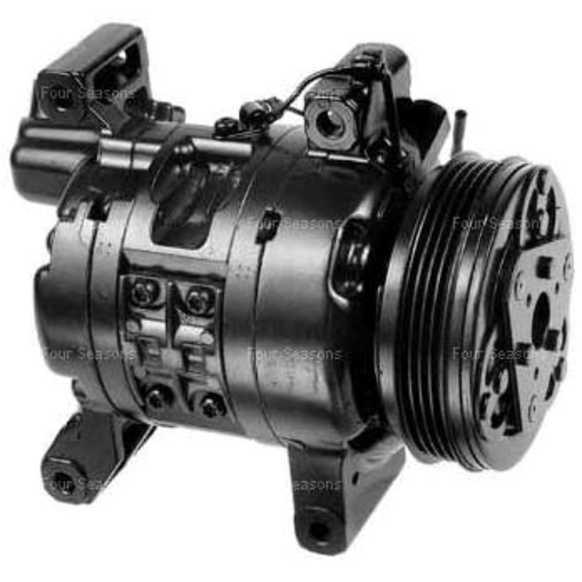 1996 Isuzu Trooper - A/C Compressor, with DKV14D Compressor, With Clutch, 4-Groove Pulley, 4-Seasons OE Replacement