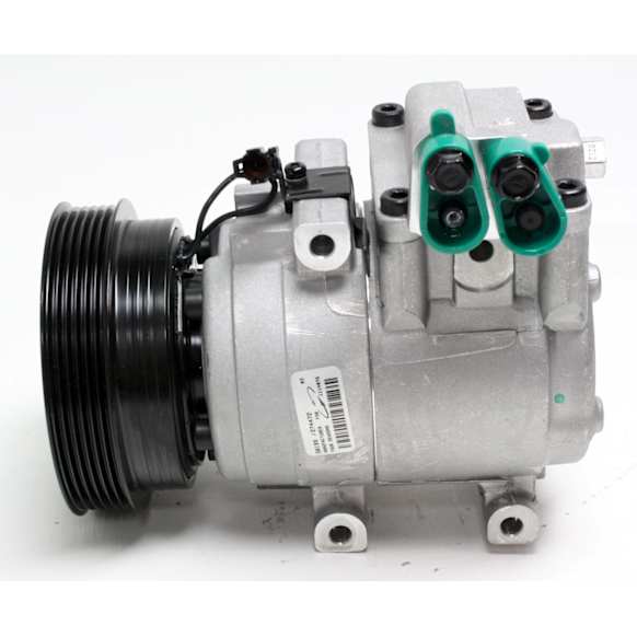 2006 Hyundai Tiburon - A/C Compressor, with HS15 Compressor, With Clutch, 6-Groove Pulley, 6 Cyl 2.7L, 4-Seasons OE Replacement