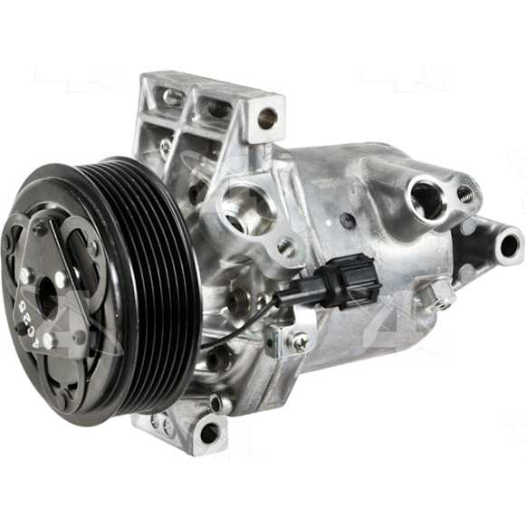 2014 Nissan Juke - A/C Compressor, with CR08 Compressor, From 2/14, With Clutch, 7-Groove Pulley, 4-Seasons OE Replacement