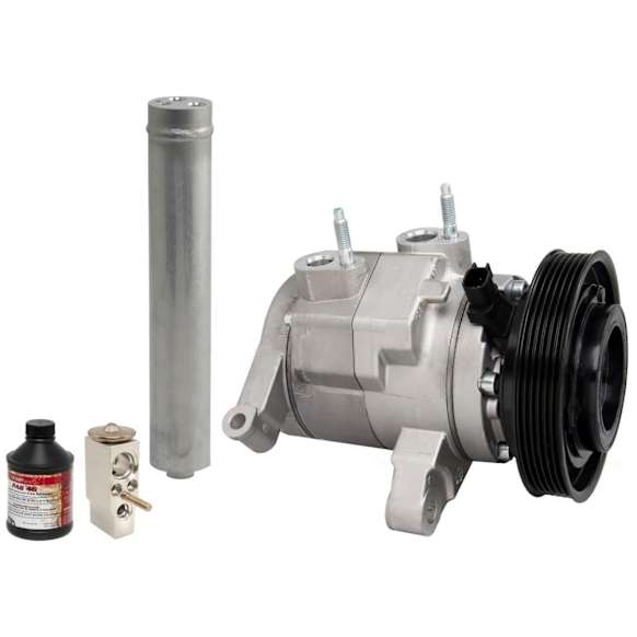 2010 Jeep Liberty - A/C Compressor, Automatic Transmission, with RS18 Compressor, With Clutch, 6-Groove Pulley