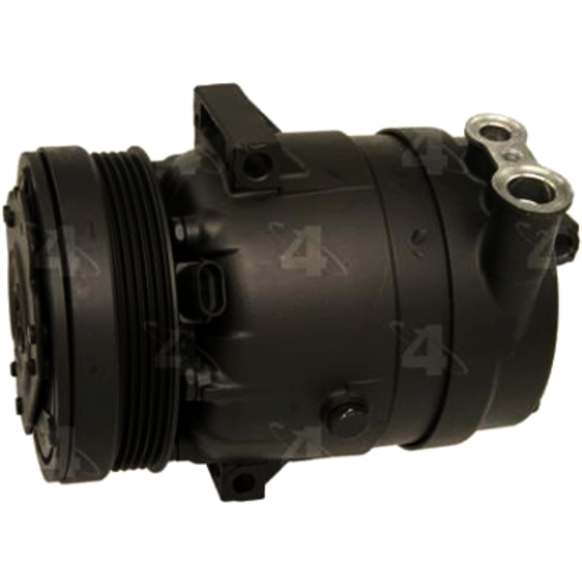 2009 Chevrolet Aveo - A/C Compressor, with V5 Compressor, With Clutch, 5-Groove Pulley, 4-Seasons OE Replacement