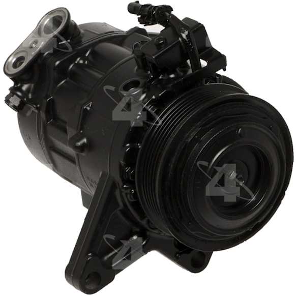 2015 Buick Enclave - A/C Compressor, with 7SAS18H Compressor, With Clutch, 6-Groove Pulley, 4-Seasons A/C Compressor