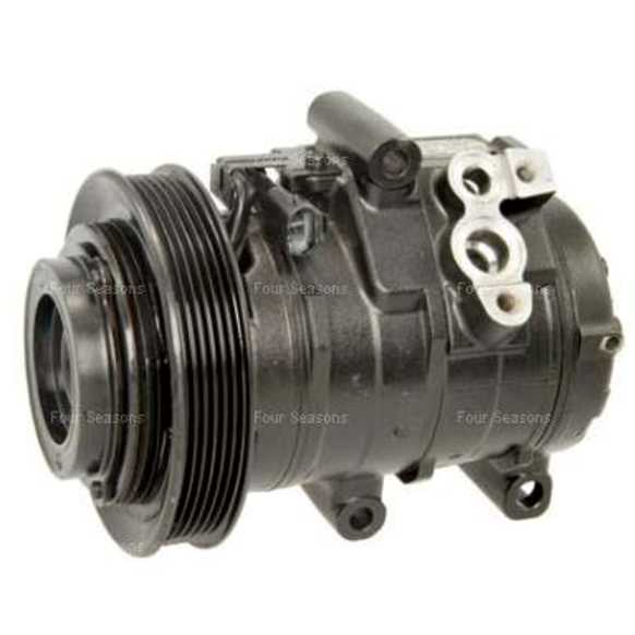 2009 GMC Canyon - A/C Compressor, with 10S17C Compressor, With Clutch, 6-Groove Pulley, 5 Cyl 3.7L, 4-Seasons OE Replacement