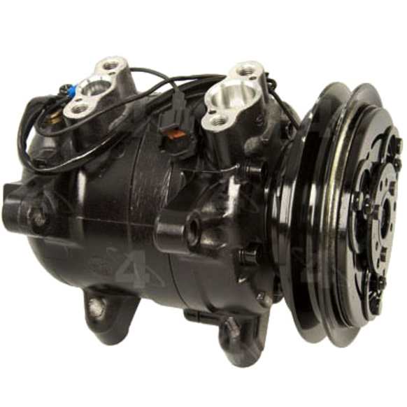 1998 Nissan Frontier - A/C Compressor, with DKV14C Compressor, With Clutch, 7-Groove Pulley, 4-Seasons OE Replacement