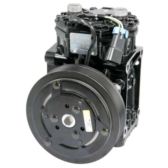 2001 International 4700LP - A/C Compressor, with 8 Groove, OE No. ET210L25224C, With Clutch, 8-Groove Pulley