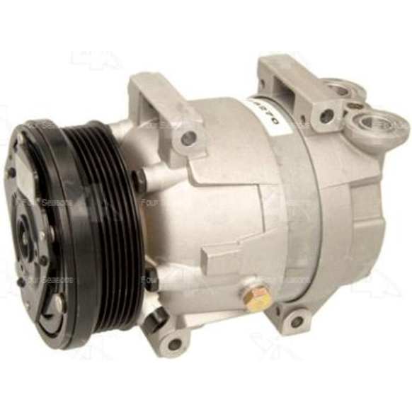 2007 Pontiac Wave5 - A/C Compressor, with V5 Compressor, With Clutch, 6-Groove Pulley, 4-Seasons OE Replacement