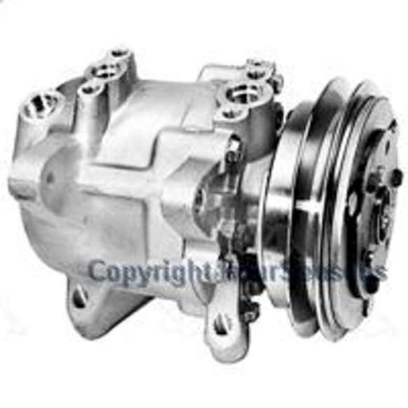 1998 Nissan Frontier - A/C Compressor, with DKV14C Compressor, With Clutch, 1-Groove Pulley, 4-Seasons OE Replacement